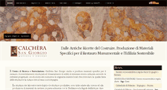 Desktop Screenshot of calcherasangiorgio.it